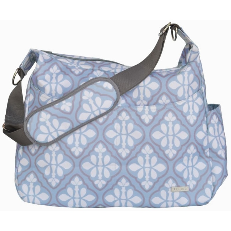 JJ Cole Linden Diaper Bag – Blue Iris