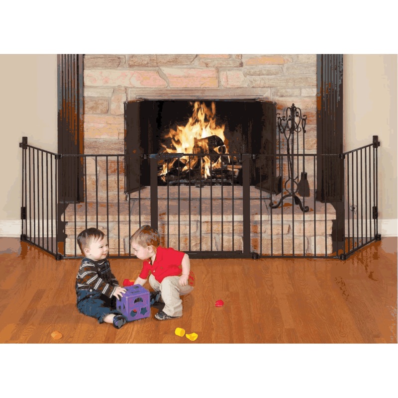 Kidco Auto Close Hearth Gate – Black