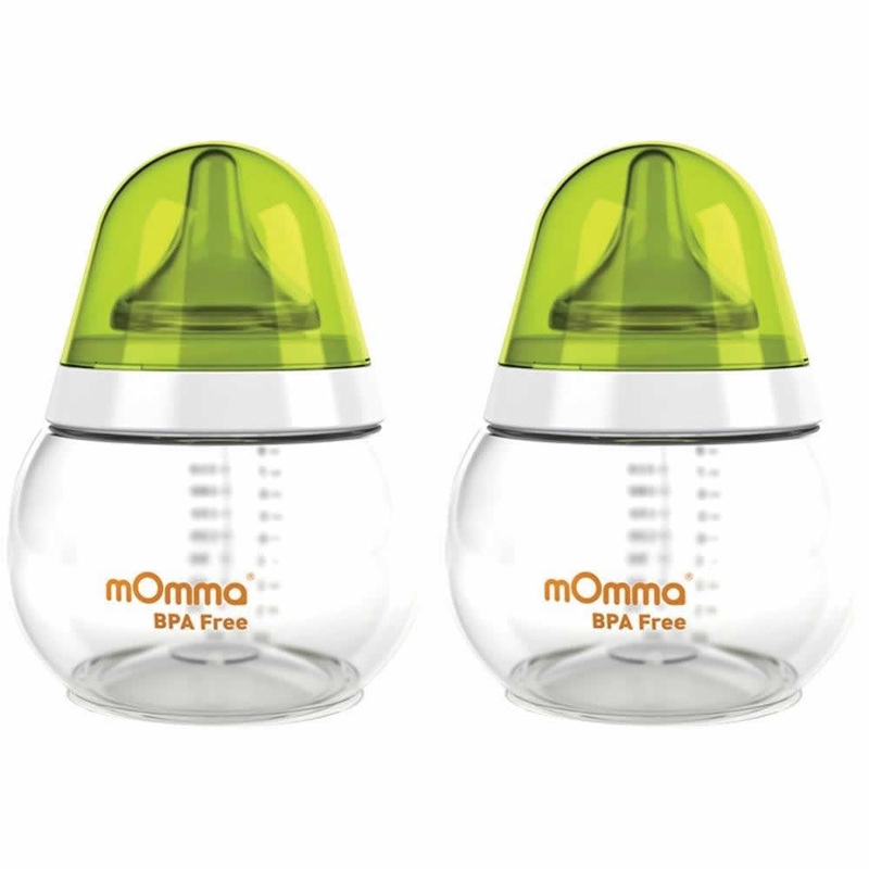 Lansinoh mOmma 8.4 Oz Feeding Bottles – 2 Pack