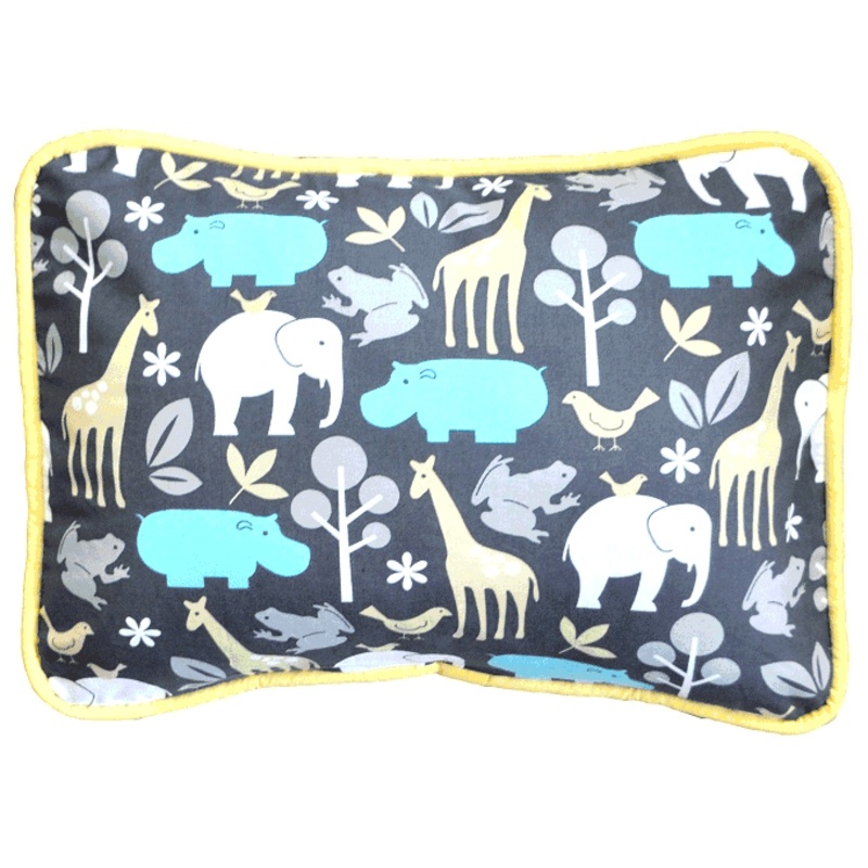 New Arrivals Urban Zoo in Grey Throw Pillow – 16 x 16