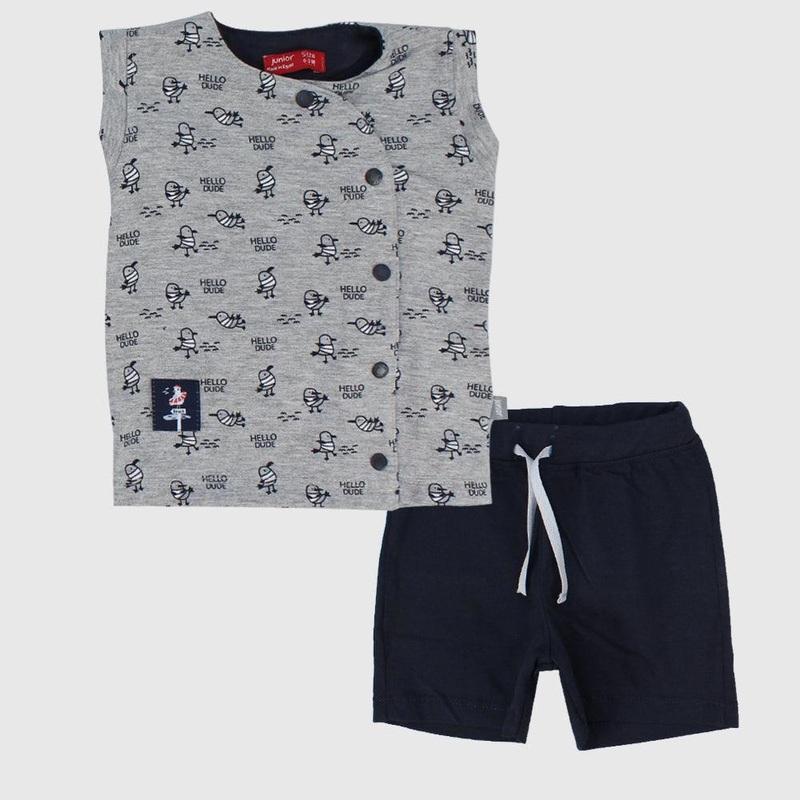 “Hello Dude” Sleeveless Pajama