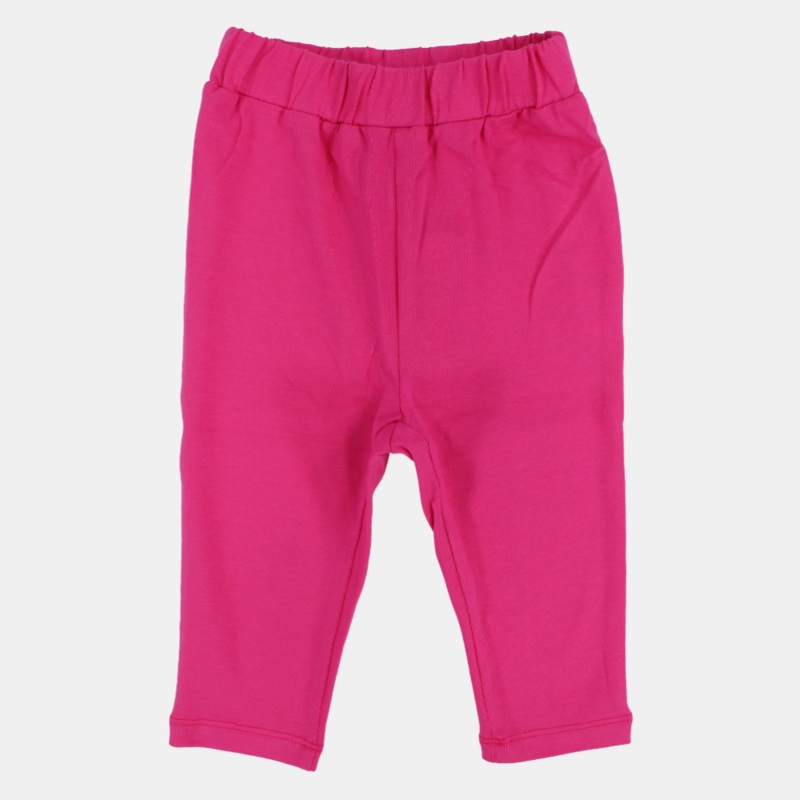 Baby Girls Cotton Leggings  Fuchsia