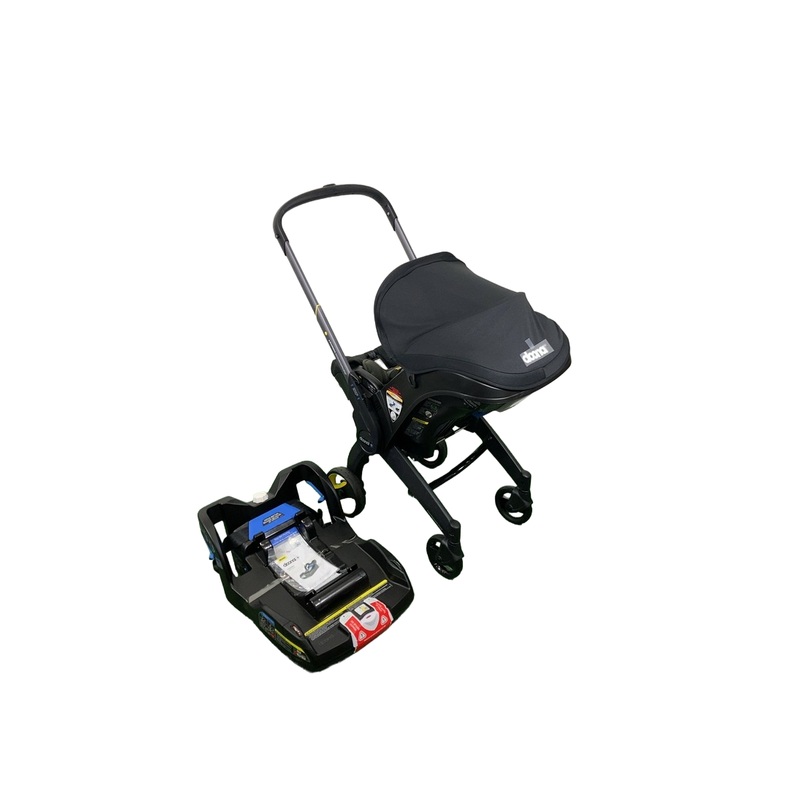 Doona Infant Car Seat & Stroller Combo, 2024, Nitro Black