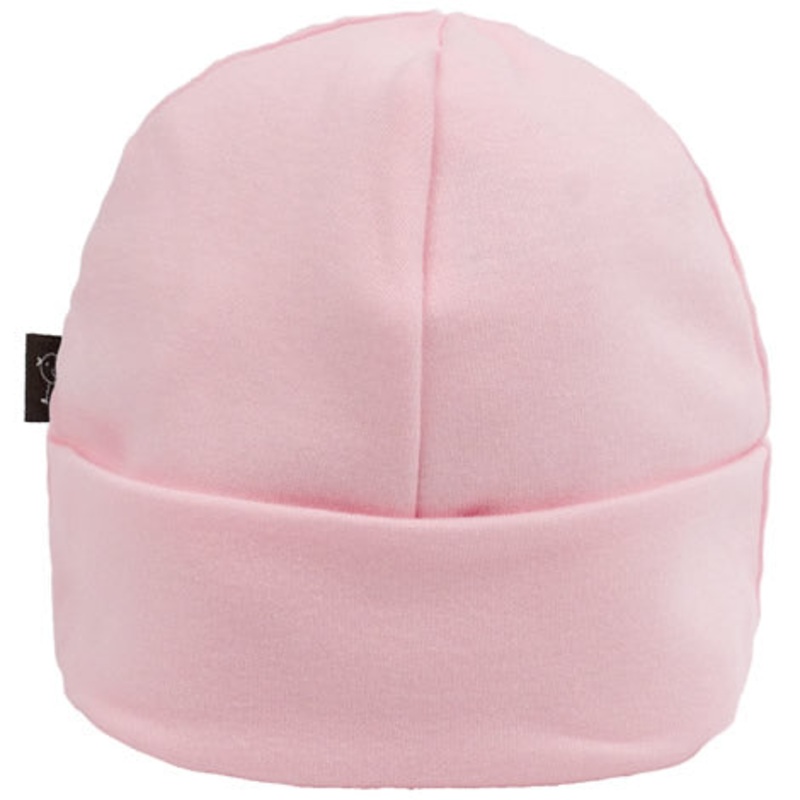 Kushies Cotton Baby Cap, 1-3m – Pink