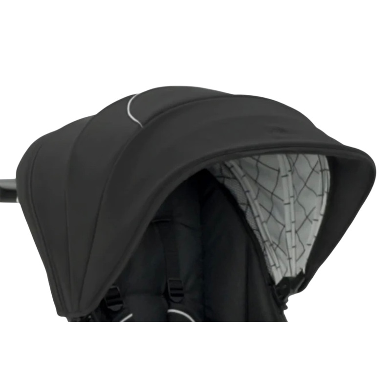 Mockingbird Extendable Canopy 2.0, Black, Windowpane