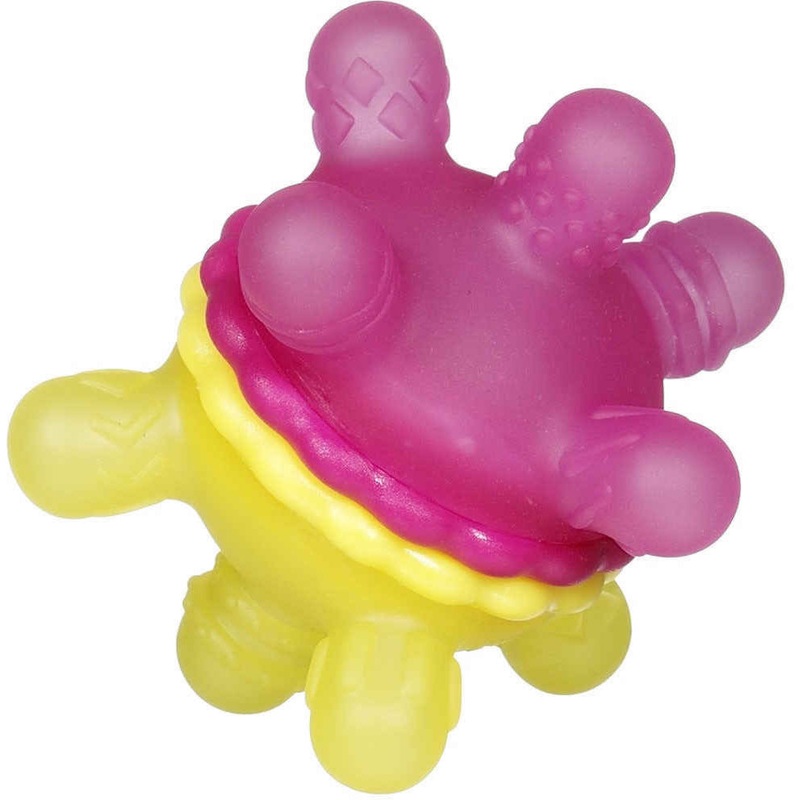 Munchkin Twisty Teether Ball – Pink/Yellow
