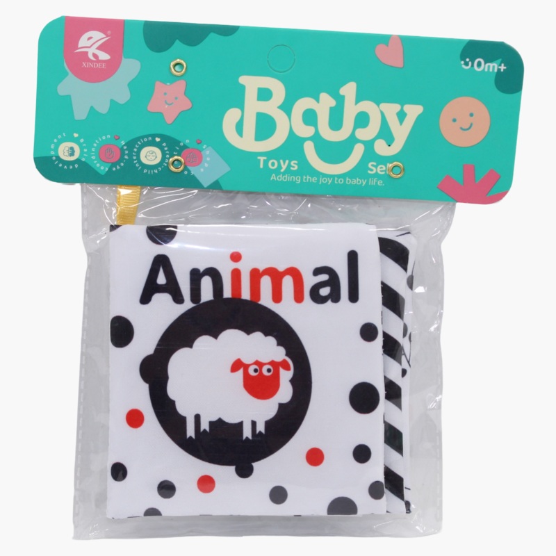 Sensory Soft Book for Learning – Animals