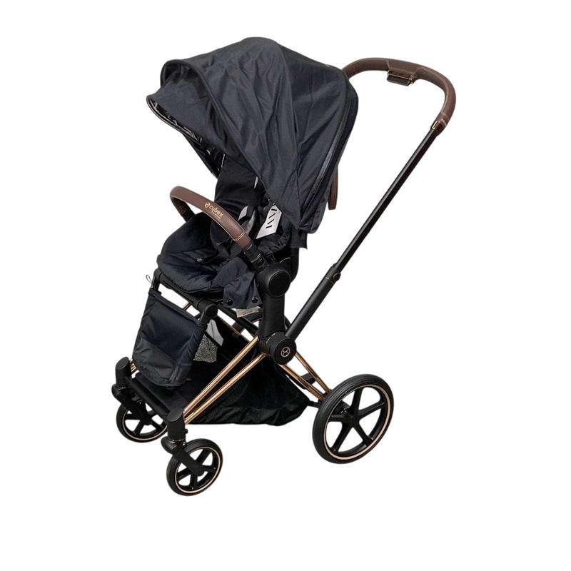 Cybex PRIAM Stroller, 2019, Premium Black, Rose Gold