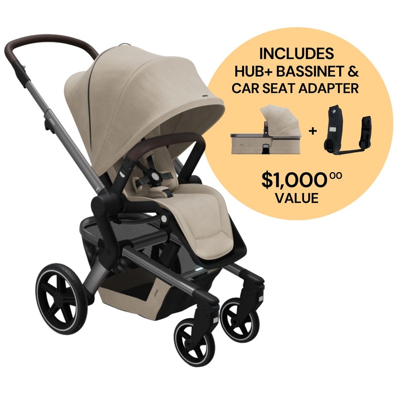 Joolz Hub+ Newborn Ready Bundle – Timeless Taupe