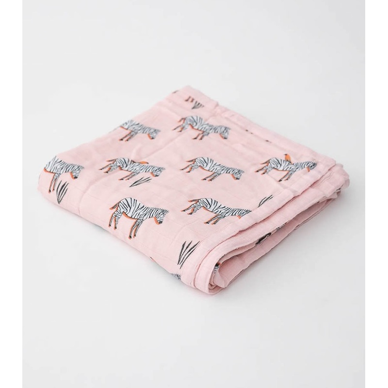 Little Unicorn Deluxe Muslin Quilt – Zebra