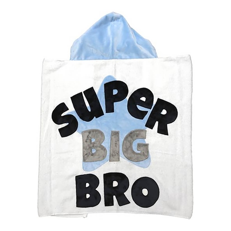 Towel – White/Baby Blue/Super Big Bro