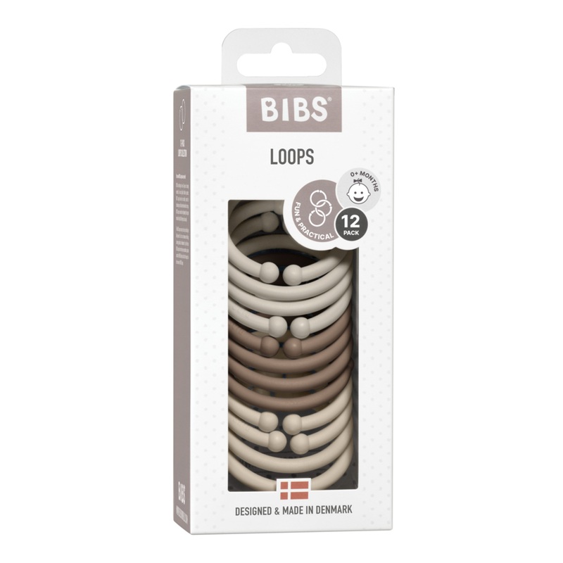 Bibs Loops – Sand / Dark Oak / Vanilla
