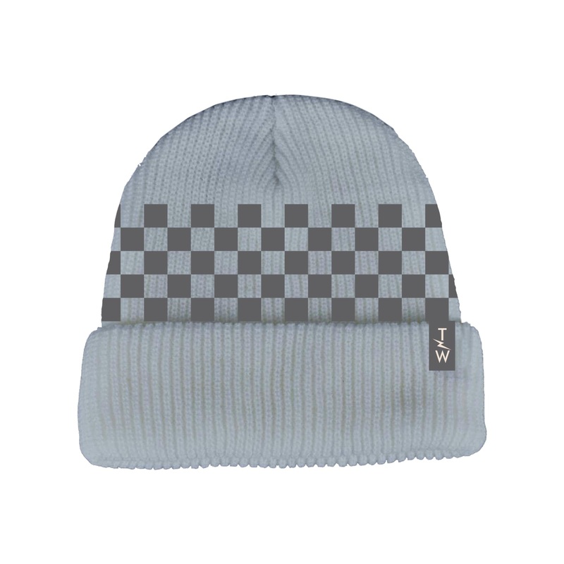 Check It Beanie – Black/Ocean