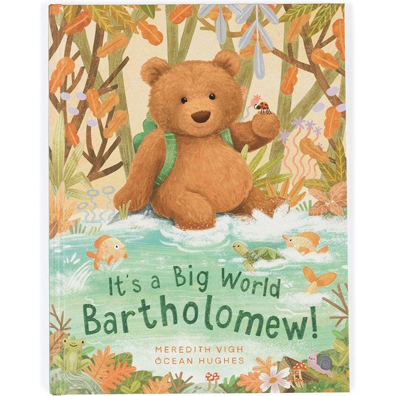 Jellycat It’s A Big World Bartholomew Book
