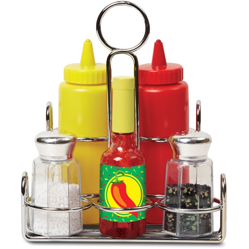 Melissa & Doug Let’s Play House! Condiment Set