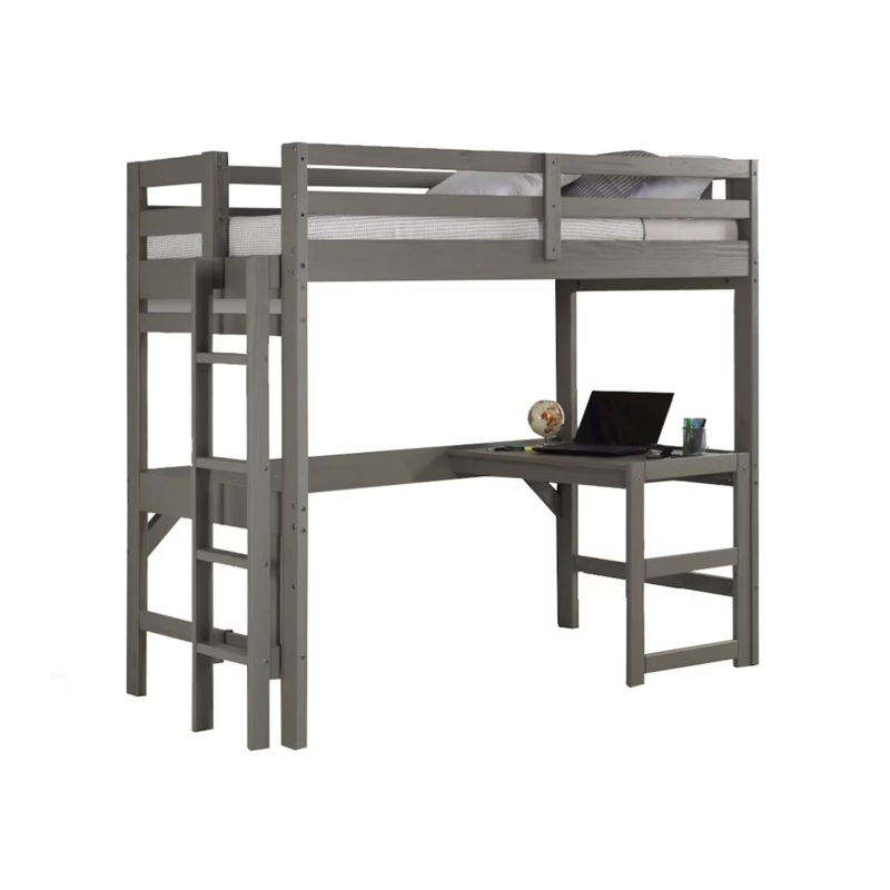 Wire Brushed Study Loft