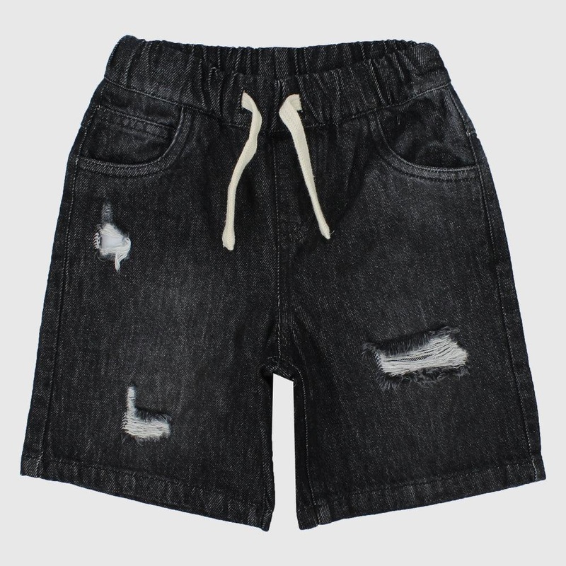 Ripped Jean Shorts