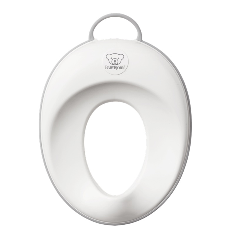 Toilet Training Seat – White & Gray