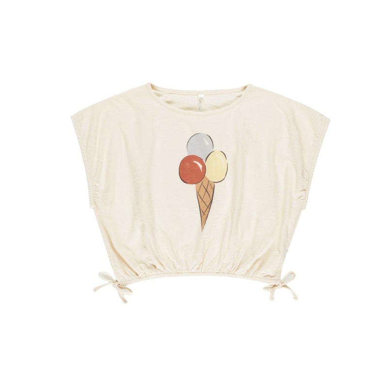 Cropped Cinched Tee – Gelato