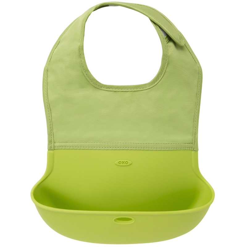 OXO Tot Roll Up Bib – Green