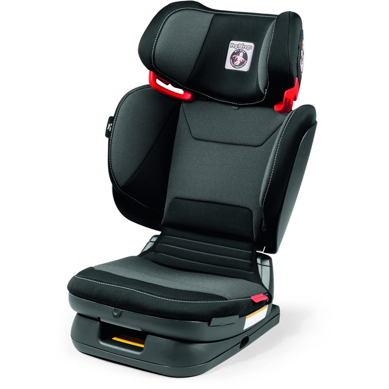 Peg Perego OPEN BOX Viaggio Flex 120 Highback Belt-Positioning Booster Car Seat – Crystal Black
