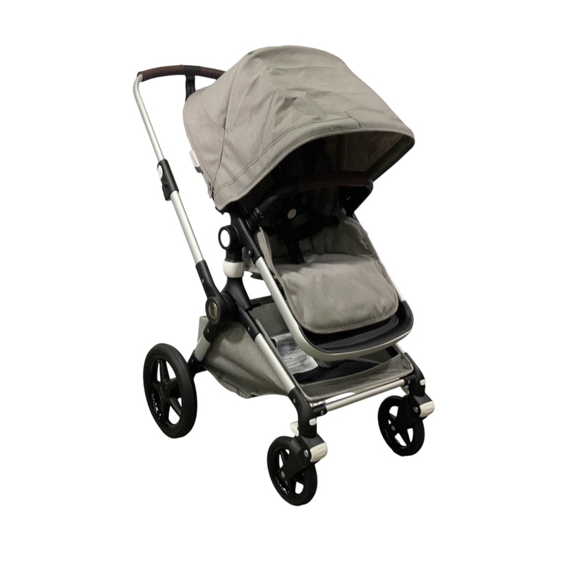 Bugaboo Lynx Stroller, 2019, Aluminum, Mineral Light Grey, Mineral Light Grey