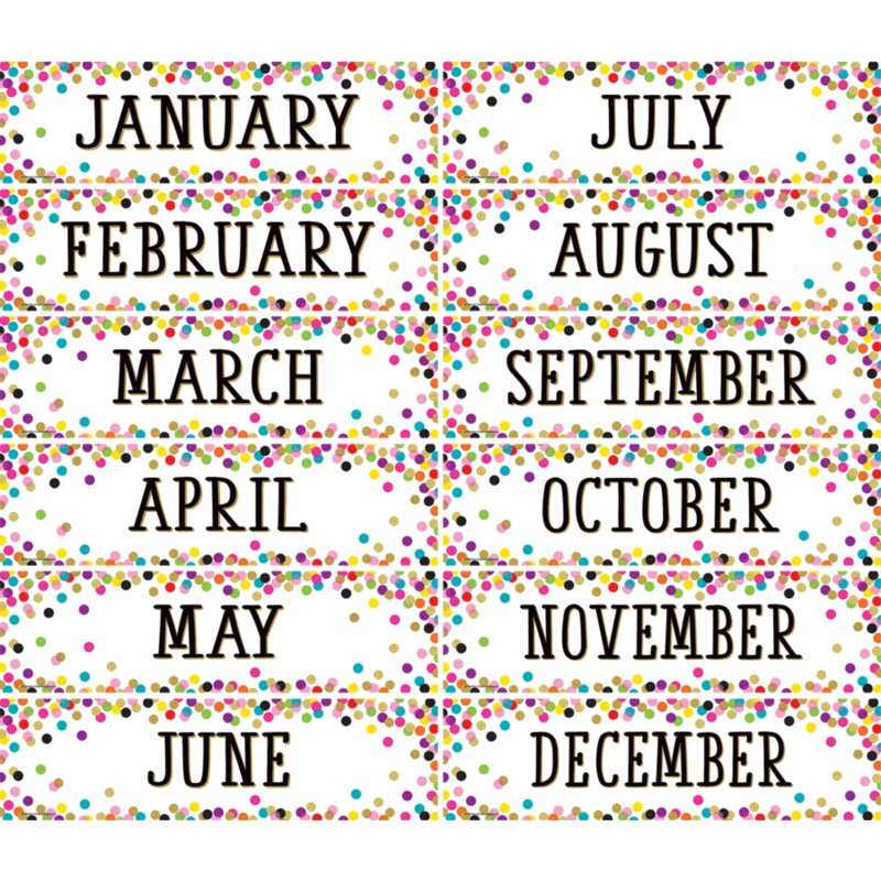 Confetti Monthly Headliners(C)