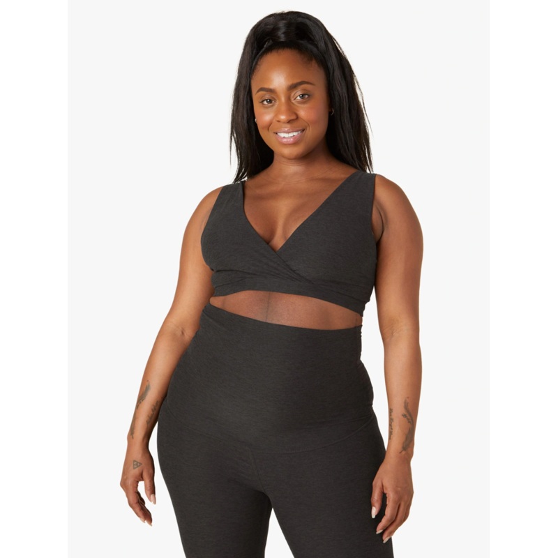 Criss Crossover Maternity Nursing Bra – Darkest Night