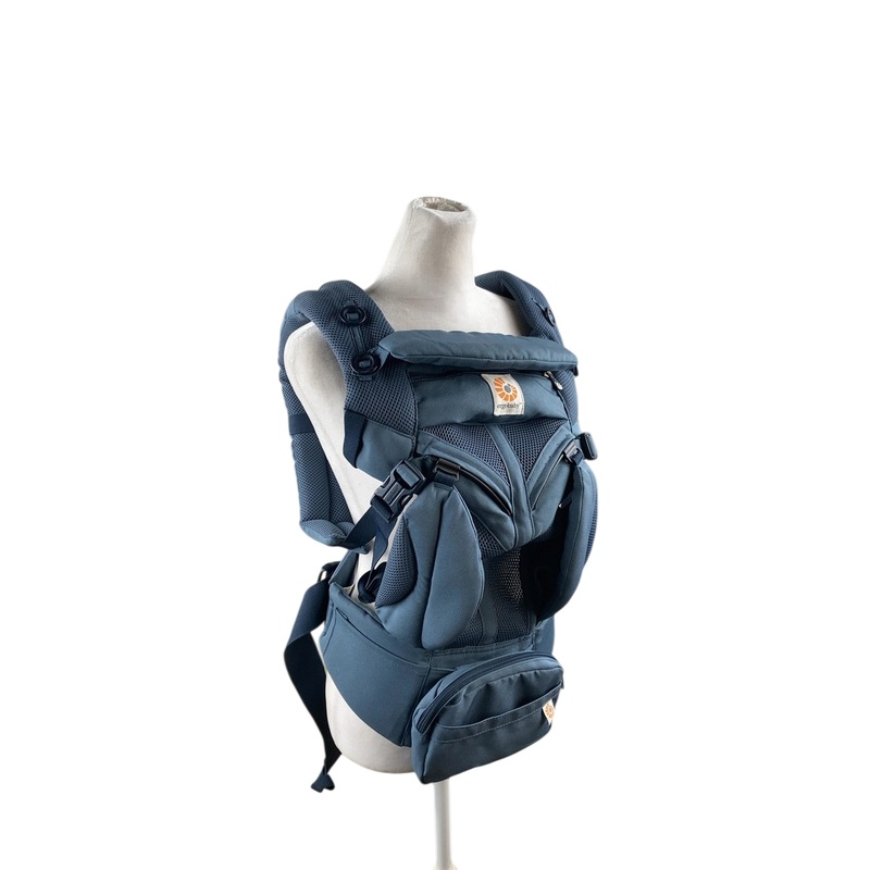 Ergobaby Omni 360 Cool Air Mesh Baby Carrier, Oxford Blue