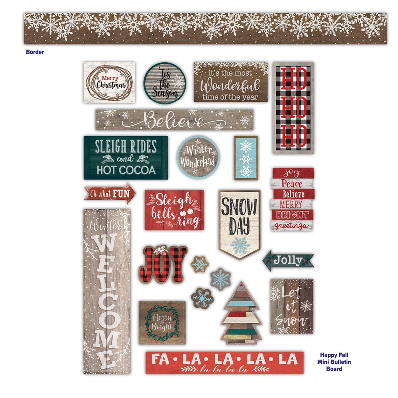 Winter Home Sweet Classroom Mini Classroom Environment(C)