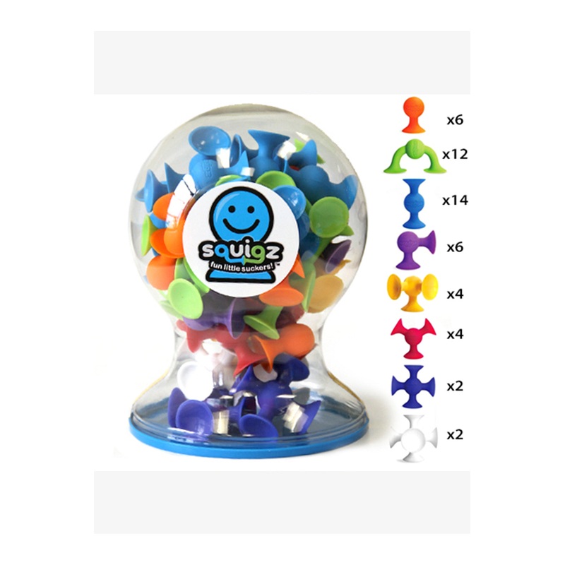 Fat Brain Toys Squigz Deluxe Set