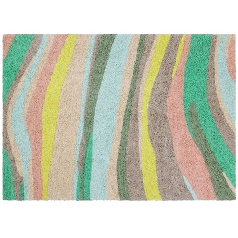 Lorena Canals Rug – Happy Hills (4’7″ x 6’7″)