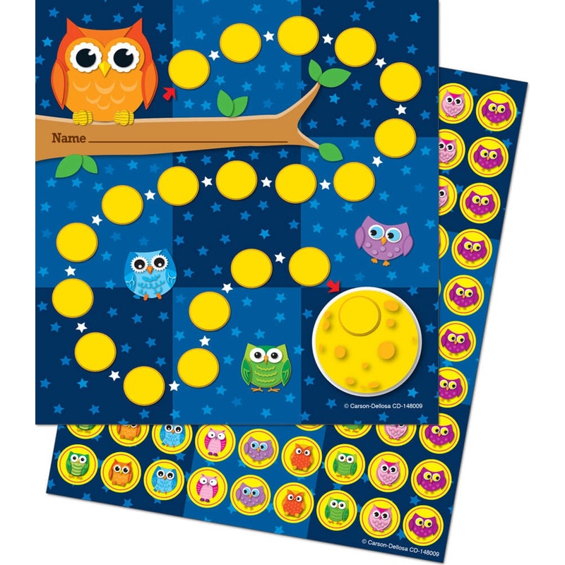 Owls Mini Incentive Charts