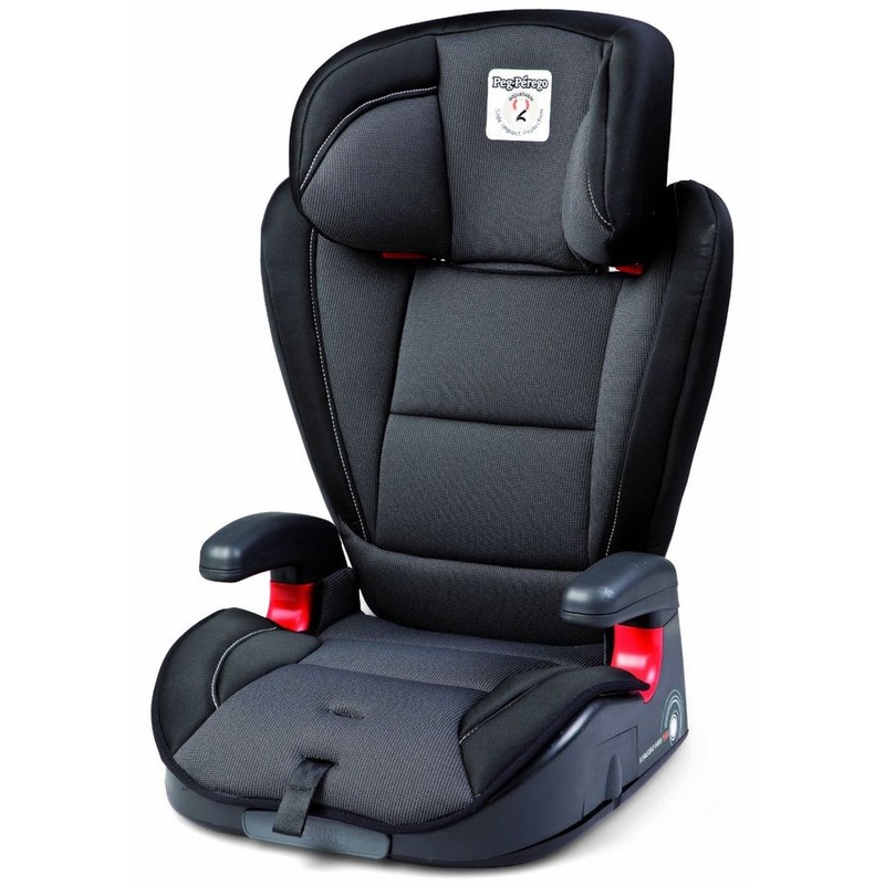 Peg Perego OPEN BOX Viaggio HBB 120 High Back Booster Car Seat – Crystal Black