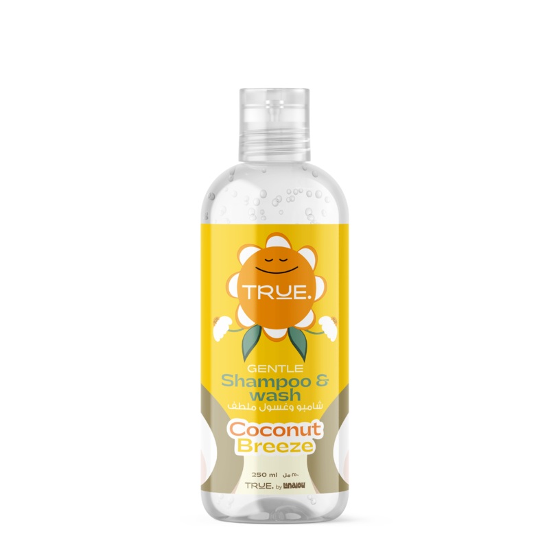 True Shampoo & Wash Coconut Scent 250 ml