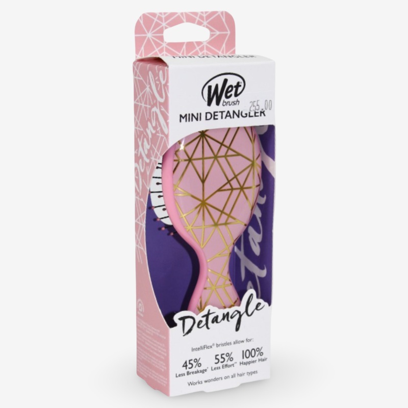 Wet Brush Mini Detangle  Geo Hearts