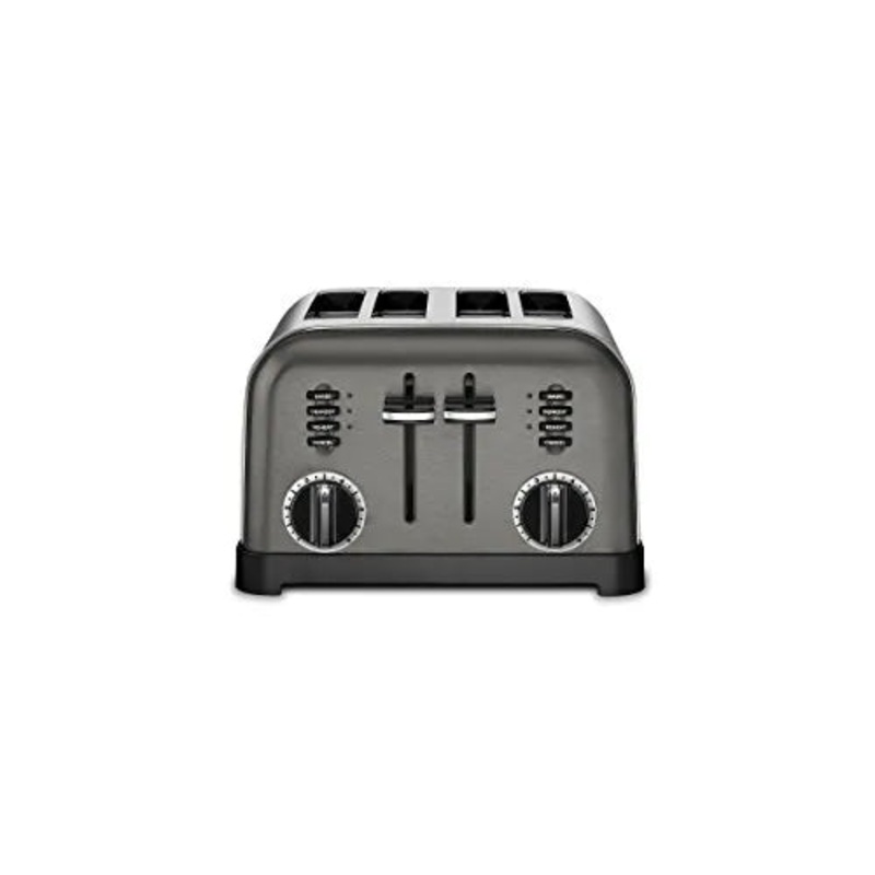 Cuisinart 4-Slice Classic Toaster – Black Stainless Steel (See Description)