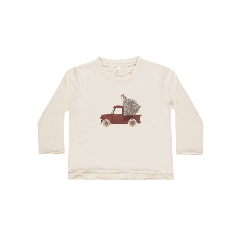 Raw Edge Long Sleeve Tee – Truck