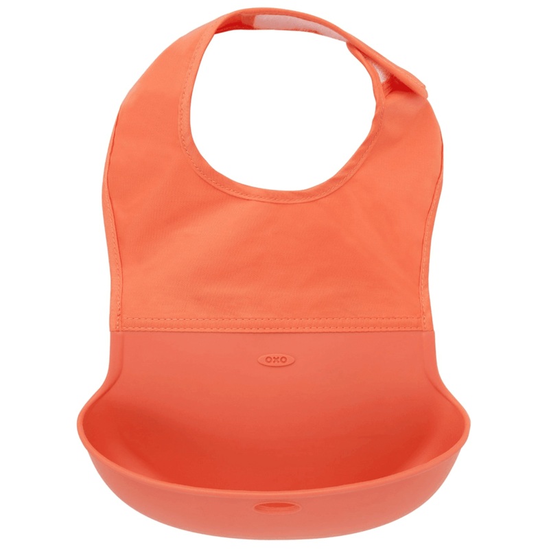 OXO Tot Roll Up Bib – Orange