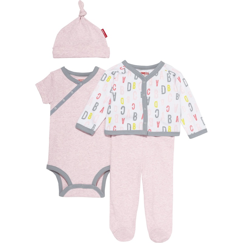 Skip Hop ABC-123 Welcome Home 4-Piece Set – Pink (Newborn)