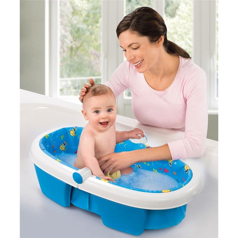 Summer Infant Newborn to Toddler Fold Away Bathtub