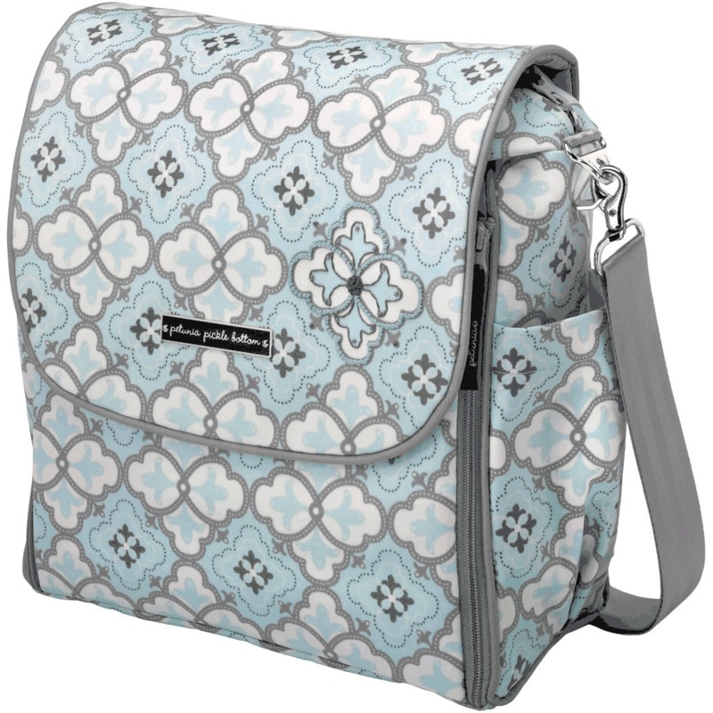 Petunia Pickle Bottom Boxy Backpack Diaper Bag in Classically Crete