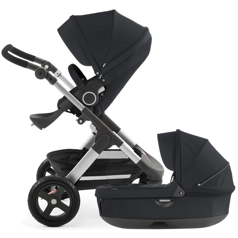 Stokke Trailz Stroller & Carrycot – Black