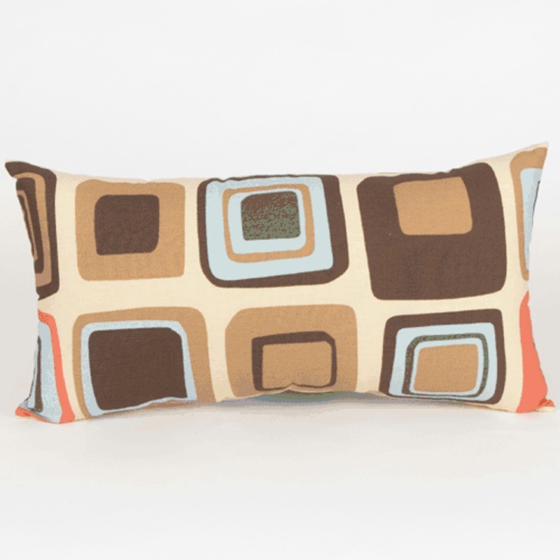 Sweet Potato Domain Print Rectangular Pillow