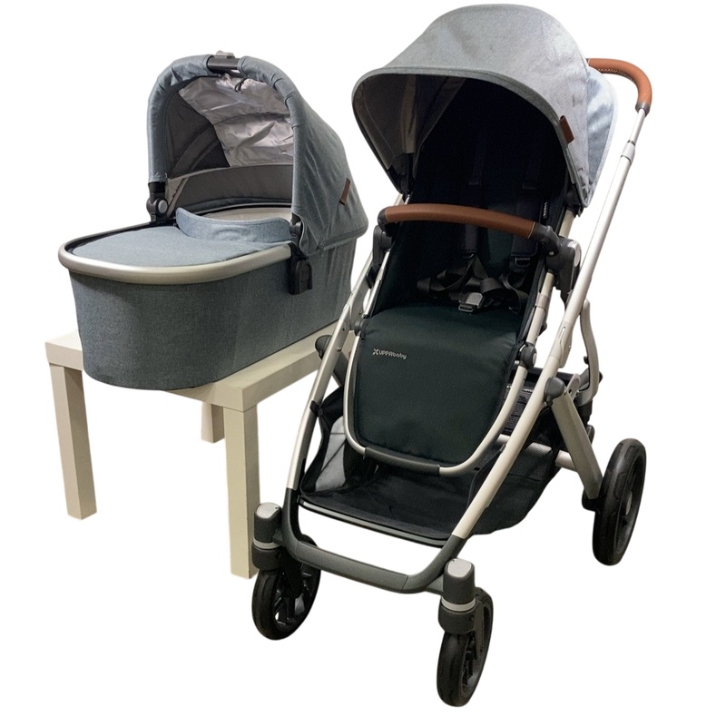 UPPAbaby VISTA V2 Stroller, Gregory (Blue Melange), 2024