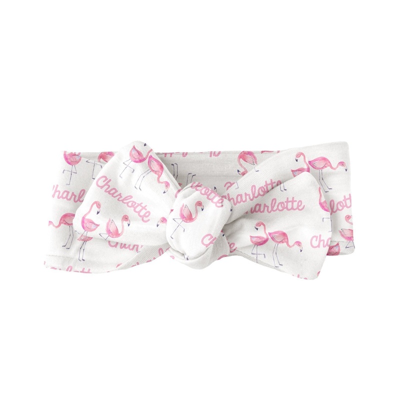 Sugar + Maple Bow  – Flamingo