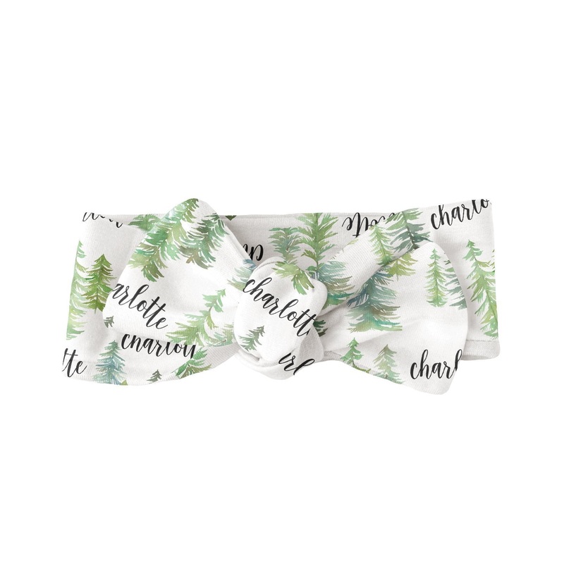 Sugar + Maple Bow  – Pine Tree