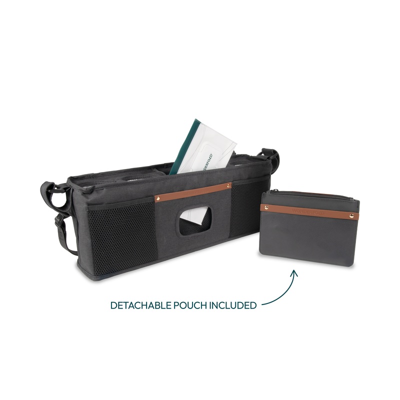 WonderFold Parent Console with Insulated Cup Holders