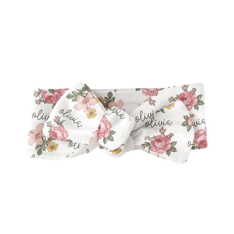 Sugar + Maple Bow  – Retro Rose