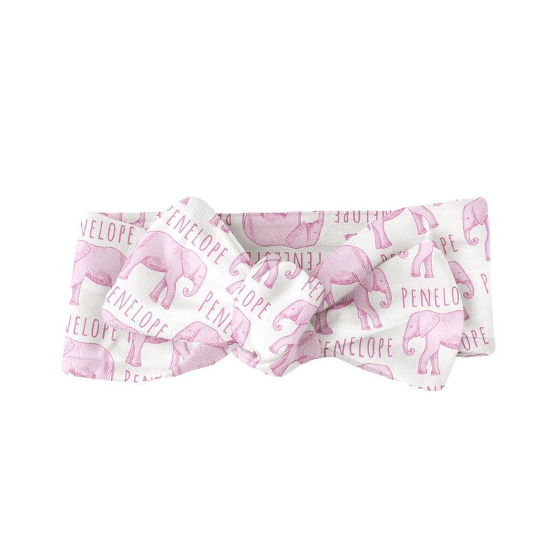 Sugar + Maple Bow  – Elephant Pink